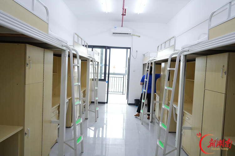 相约益阳 燃动省运｜打卡省运村：运动员住高校里的“华天”，吃的有5荤3素
