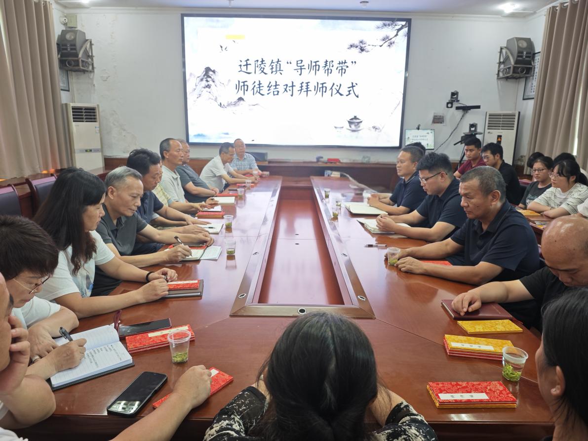“导师帮带”师徒结对，缩短青年干部成长周期