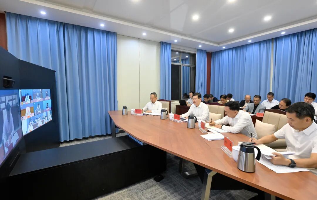阚保勇视频调度全市当前重点工作