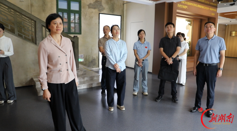渌口区党政代表团赴岳阳楼区调研历史文化街区建设