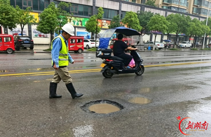 汛情就是命令！常宁市政中心闻“汛”而动 全力守护城区安全防线