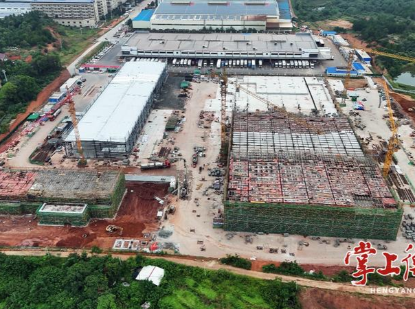 项目谋划建设季⑮丨一座现代化的物流总部基地正拔地而起