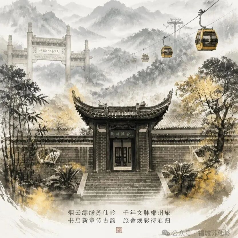 视频丨郴州旅舍复馆《苏仙岭传》首发，苏仙岭擦亮文旅融合“金名片”