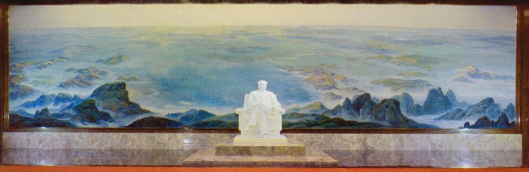 毛主席纪念堂里,巨幅壁画《祖国大地》全新亮相!
