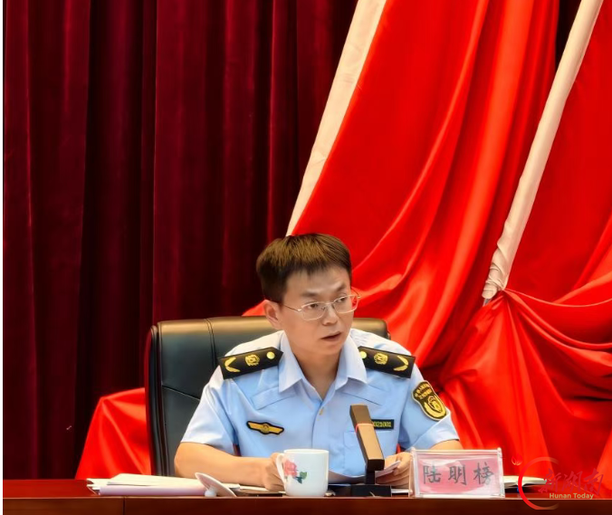 长沙市文化市场综合行政执法支队召开2026年三季度执法工作形势分析讲评会