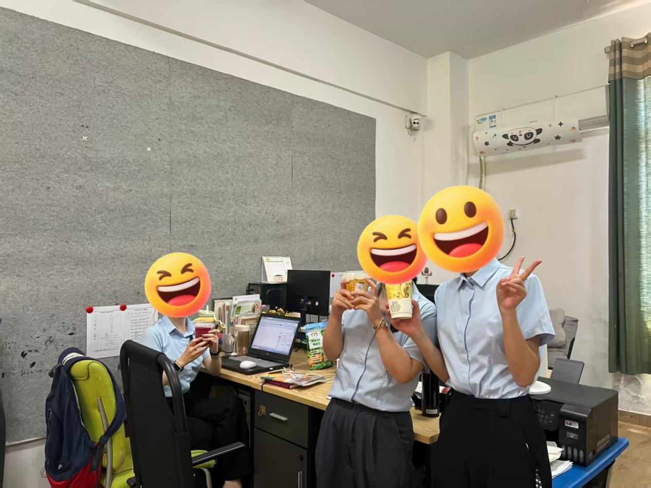 奶茶送上门! 岳阳爱尔致敬辛勤“园丁”