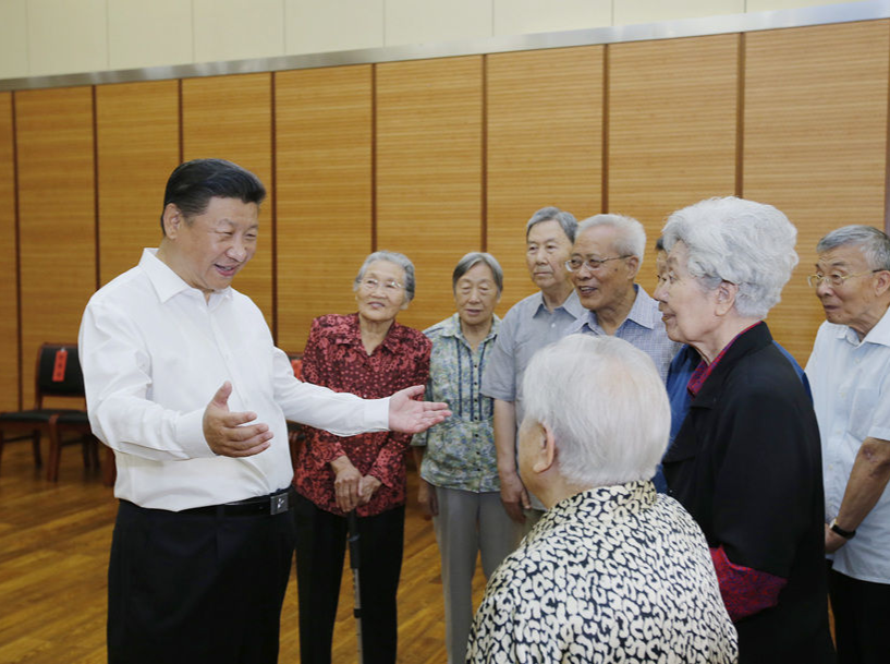 “是老师培养了我们”