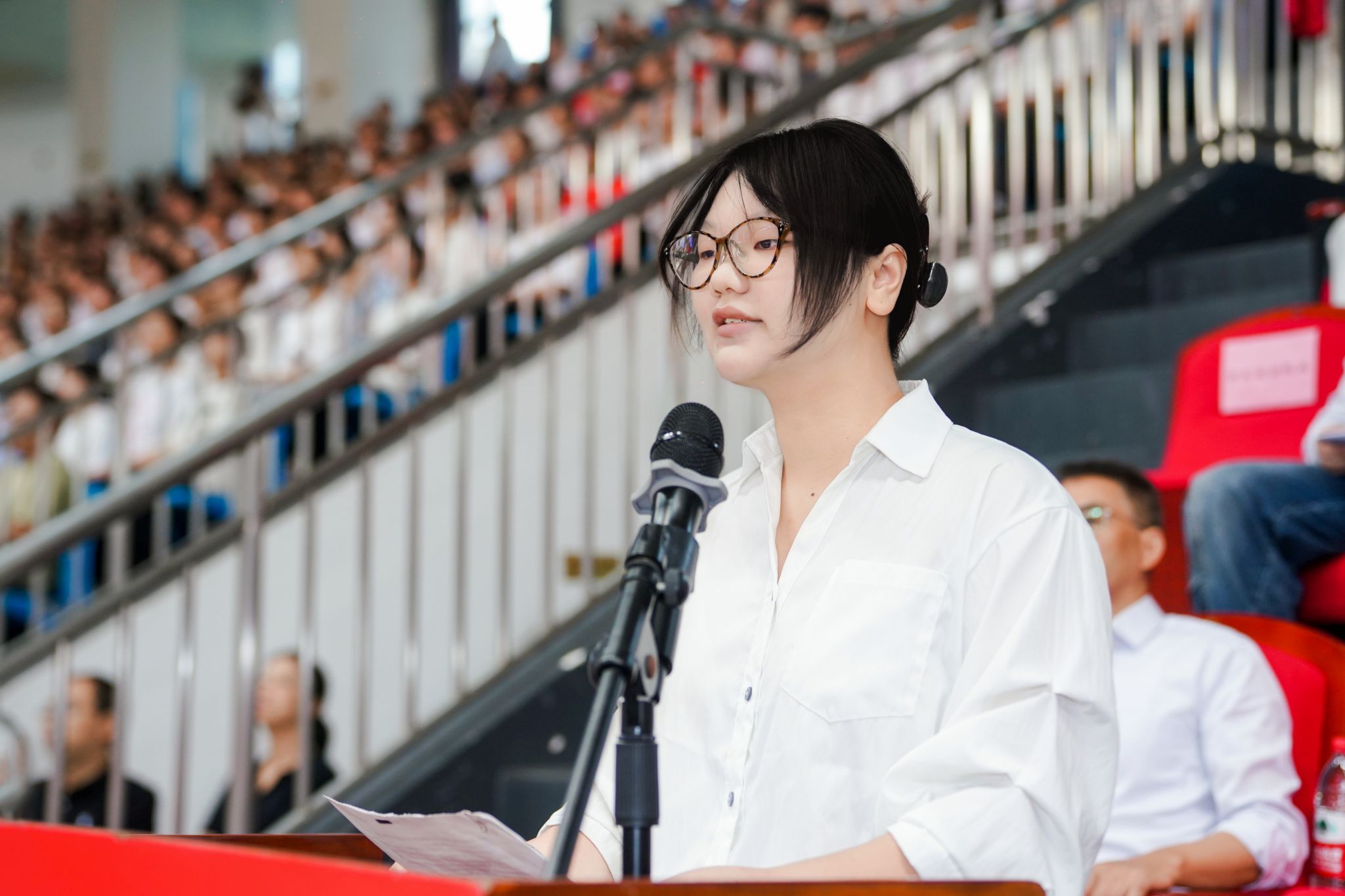 从民院出发 越过山海 逐光而行——长沙民政职院举行2026级新生开学典礼