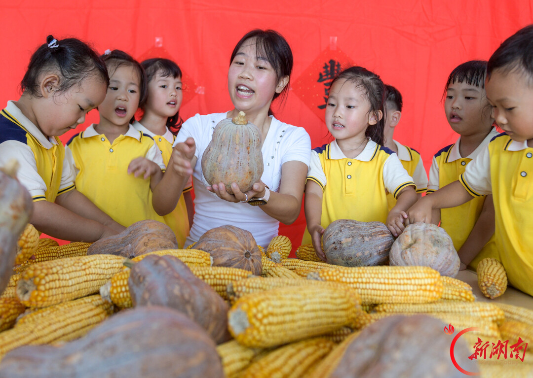 道县：幼儿园里的“丰收节”