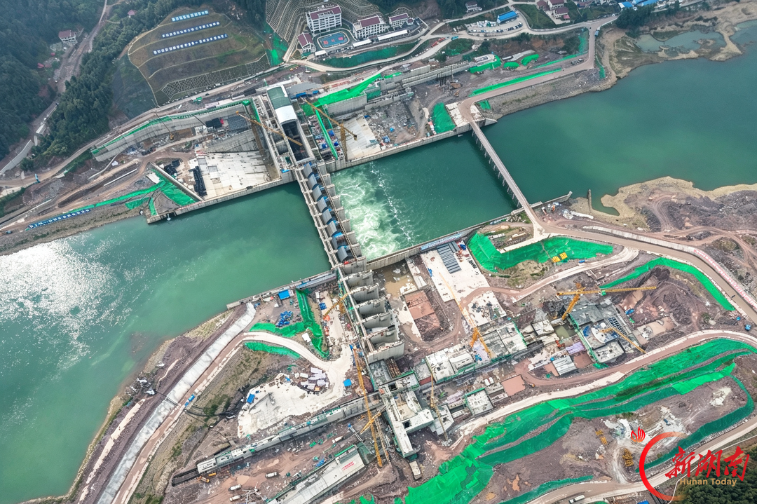 金塘冲水库枢纽工程建设按下“加速键”
