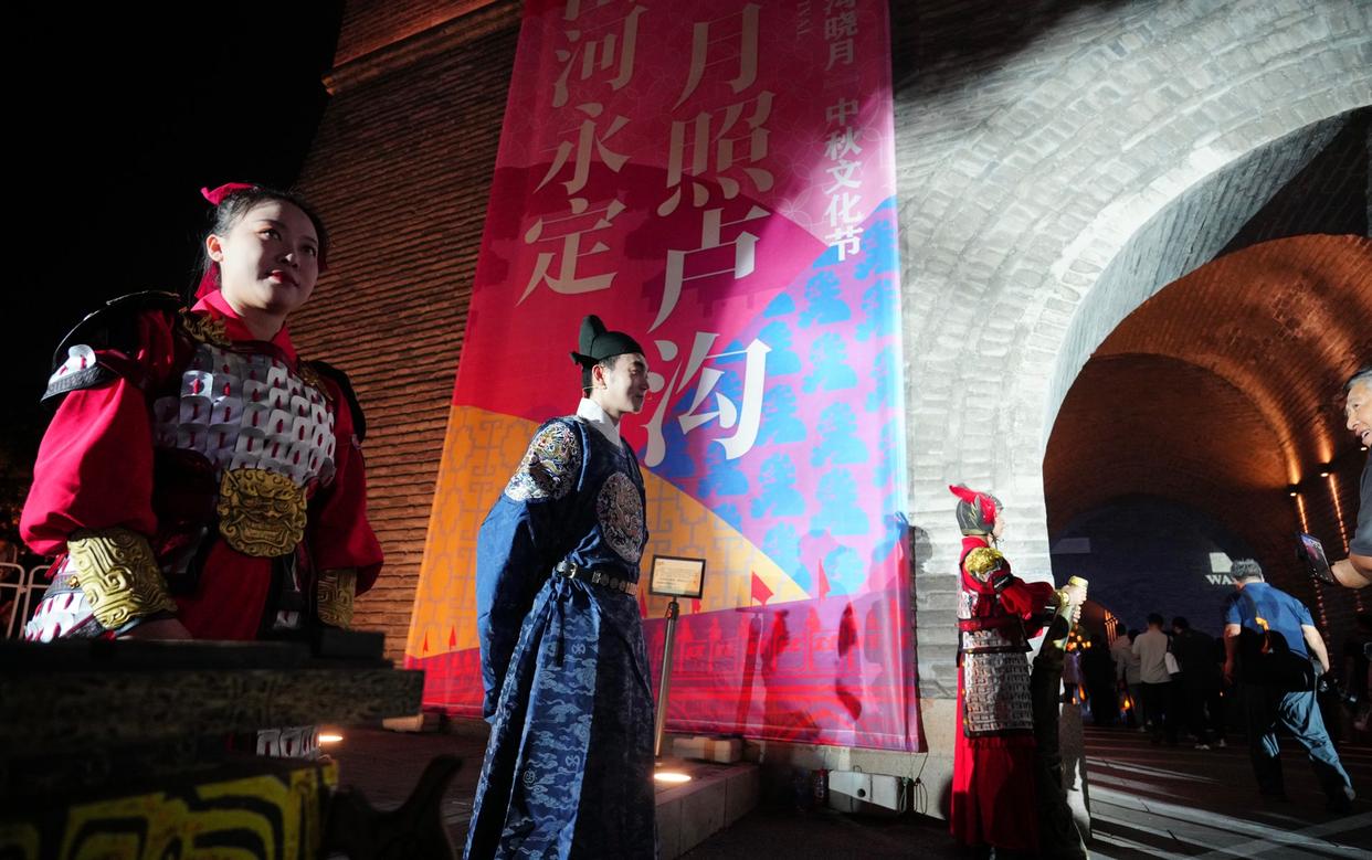 今年的“卢沟晓月”,将是“一日三月”!拍照打卡特出片
