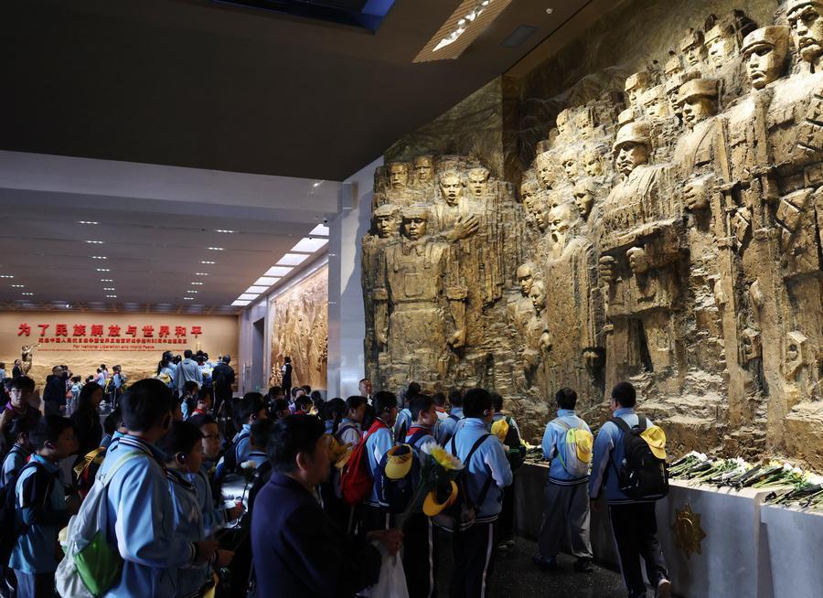 中国人民抗日战争纪念馆开展烈士纪念日主题活动