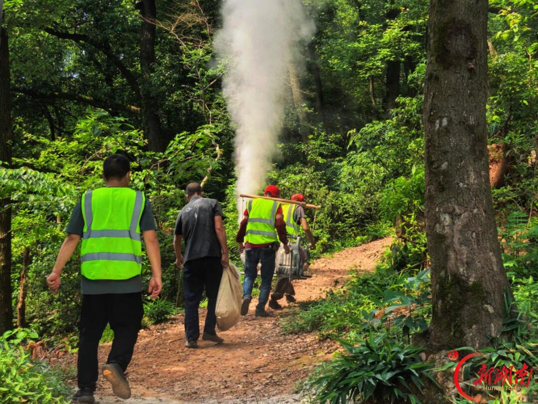 麓山秋盛迎国庆 周密保障护畅游