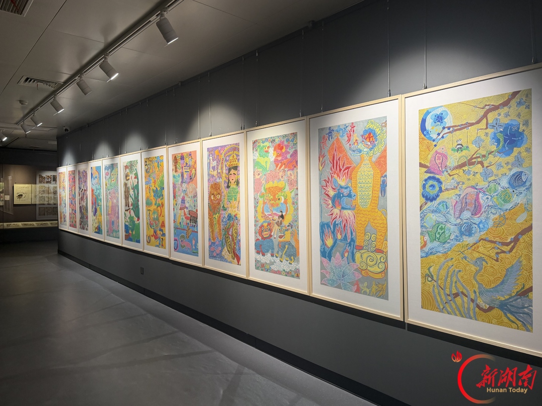 太惊艳！全国少儿美术作品展亮相湘潭市博物馆
