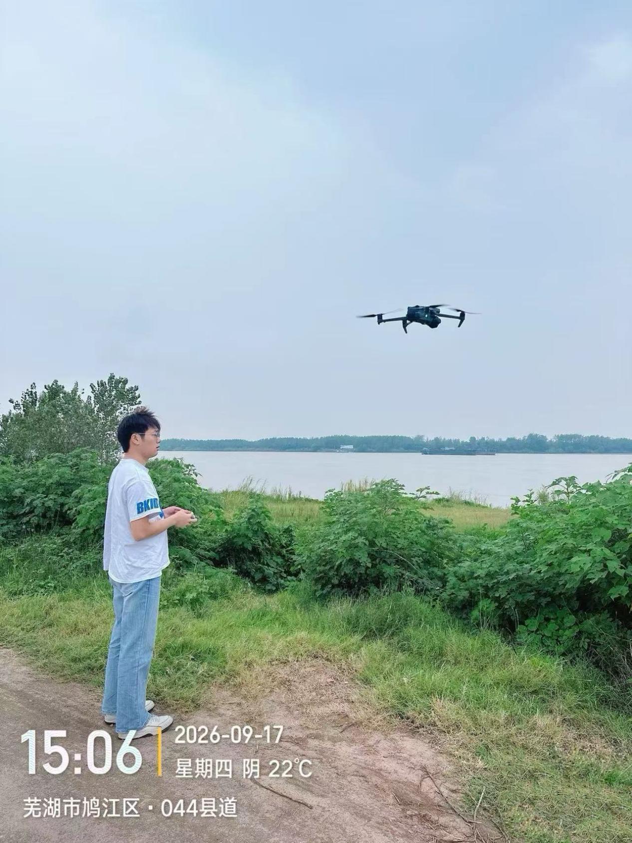 把课堂搬到长江岸线——长沙环保职院遥感基地师生赴安徽开展长江流域河湖岸线现场调查