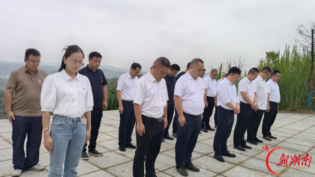 双峰县青树坪镇：缅怀革命先烈 赓续红色血脉