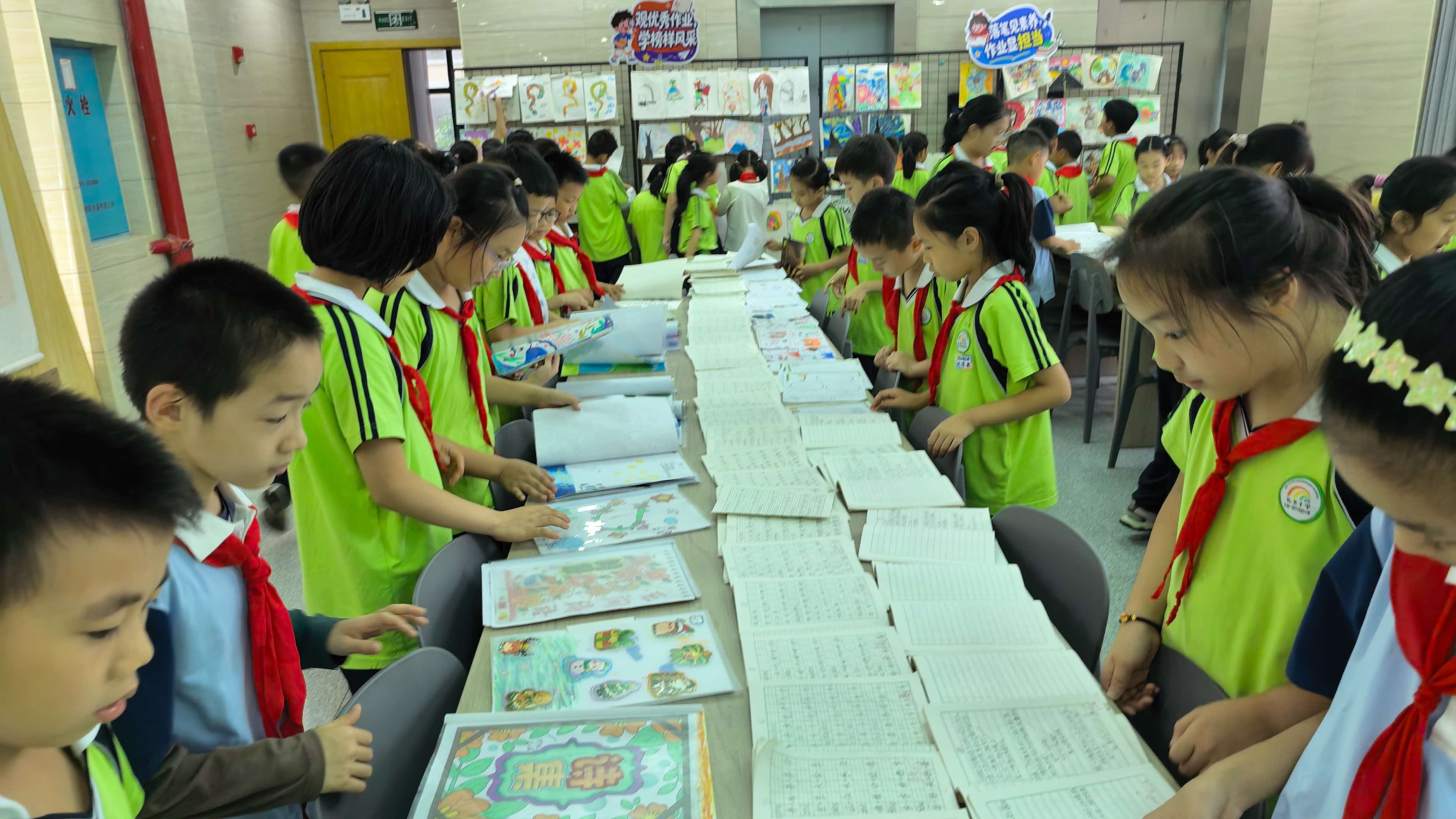 岳阳市岳阳楼区记北港小学举行2026年下学期优秀作业展