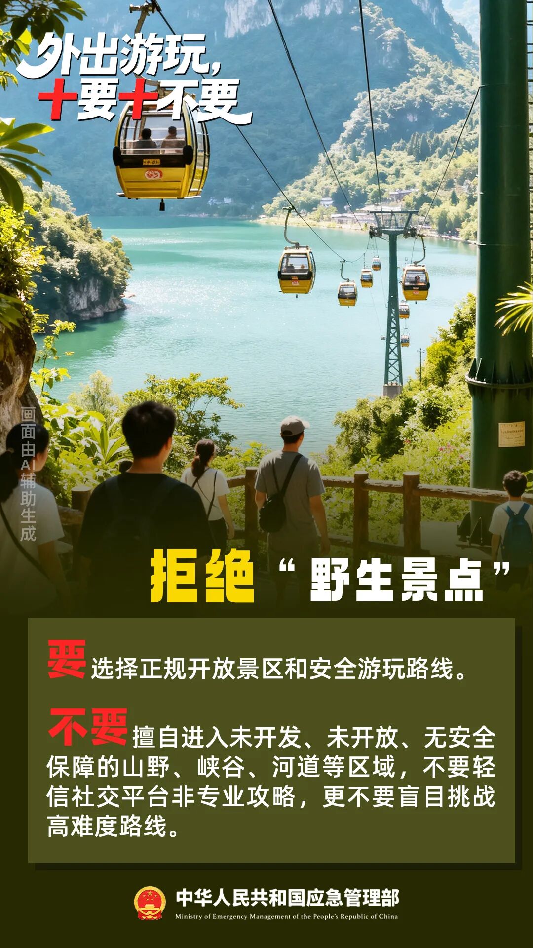国庆安全提醒,“十要十不要”请记牢!