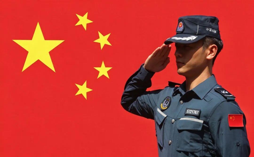万里海疆同升一面旗 共祝祖国好!