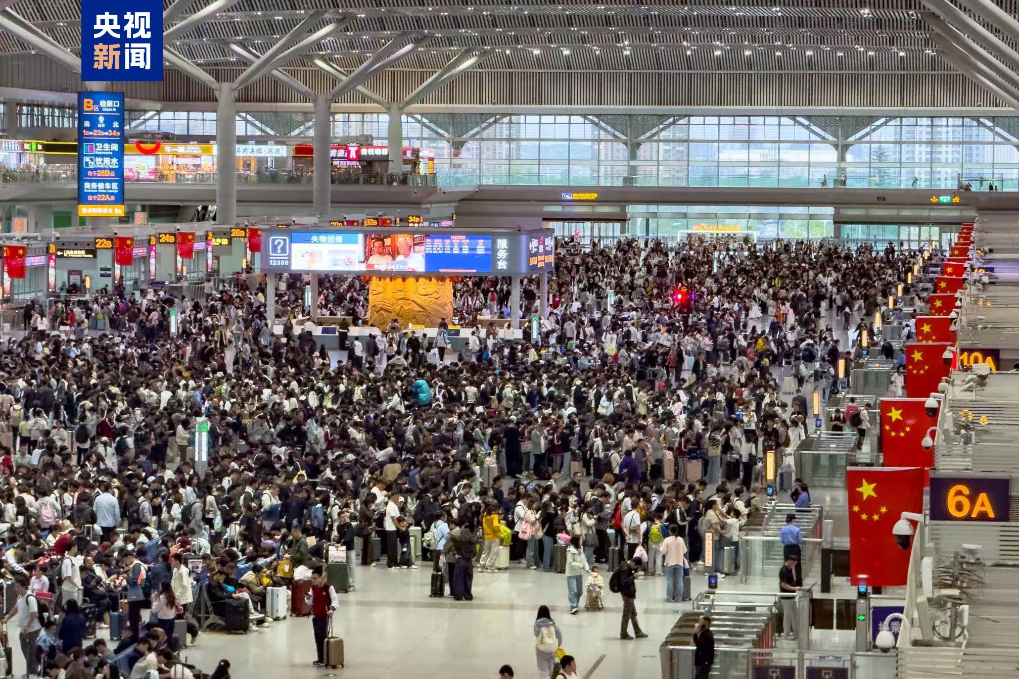 今天全国铁路预计发送旅客2480万人次
