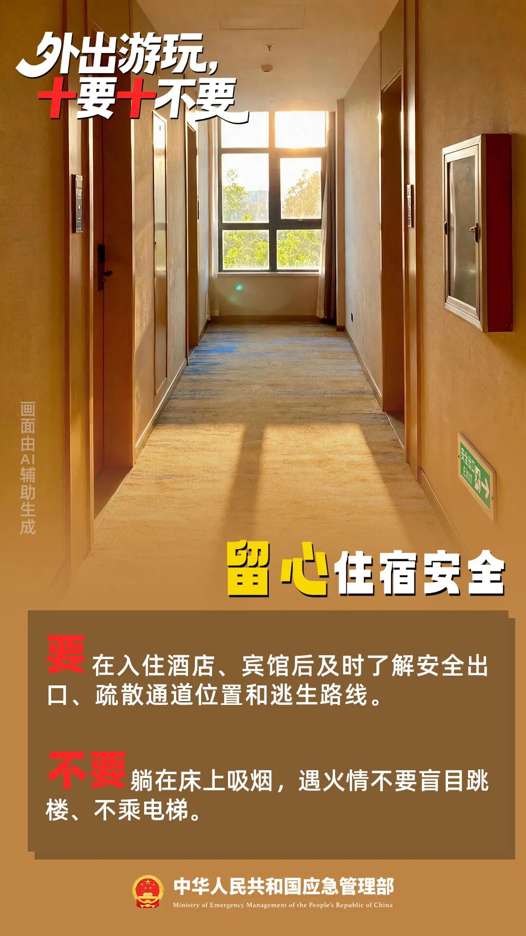 国庆安全提醒,“十要十不要”请记牢!