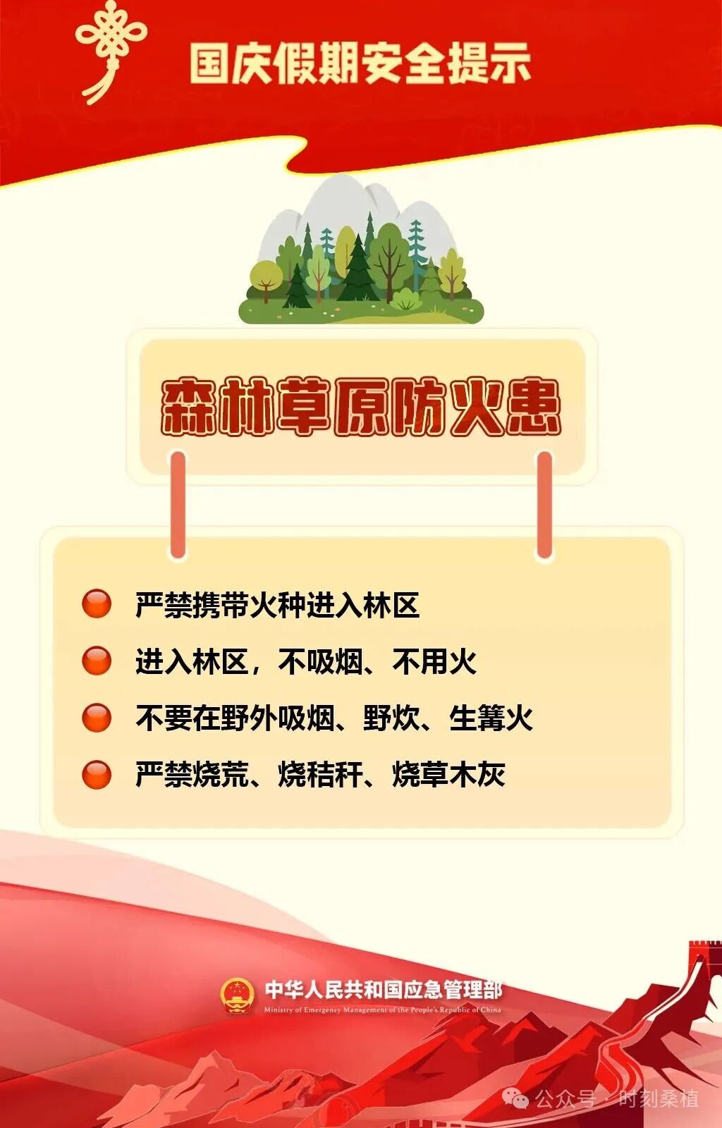 国庆假期安全提示