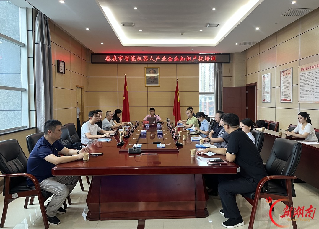 娄底为智能机器人企业集体“充电”