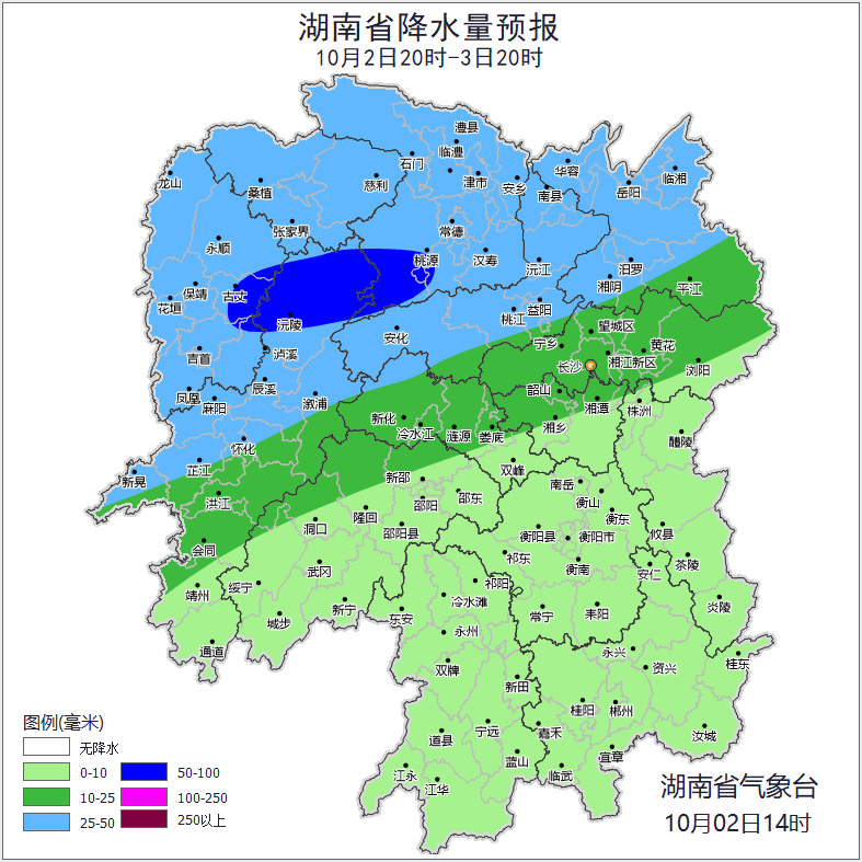 湖南天气预报：两极大反转