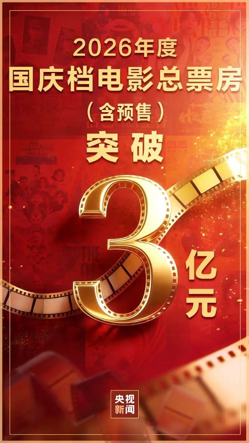 总票房，破3亿！