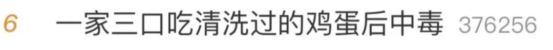 一家三口吃水洗鸡蛋后中毒,专家:买回来的鸡蛋千万别洗,脏了用干布擦,储存时需大头朝上