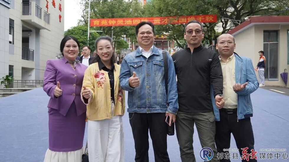 祁东县育贤中学:万千学子归巢 共叙育贤深情
