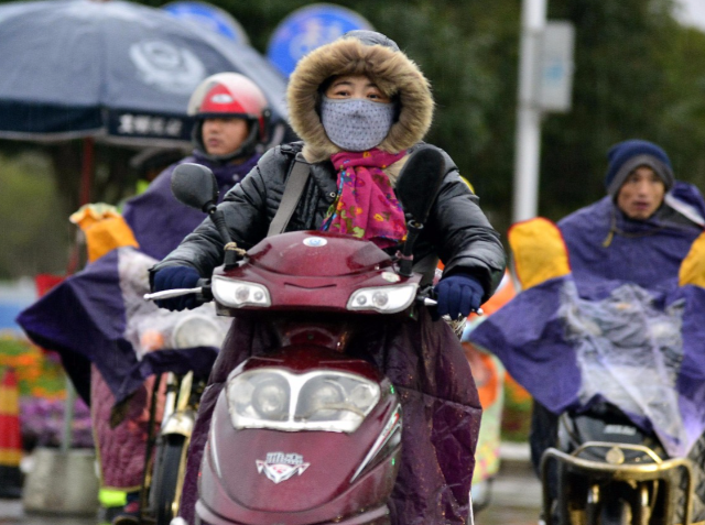 冷空气继续影响我国中东部 南方降雨将逐渐减弱停歇