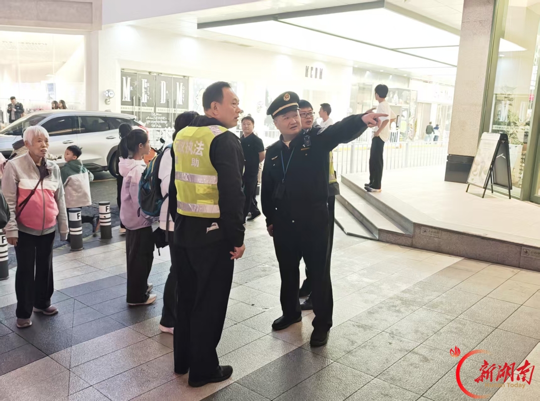 芙蓉区行政执法局国庆假期织密城市保障网