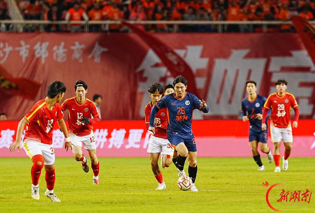 2026湘超·第九轮图集2 | 雨夜绿茵燃激情！长沙队3:1主场力克邵阳队