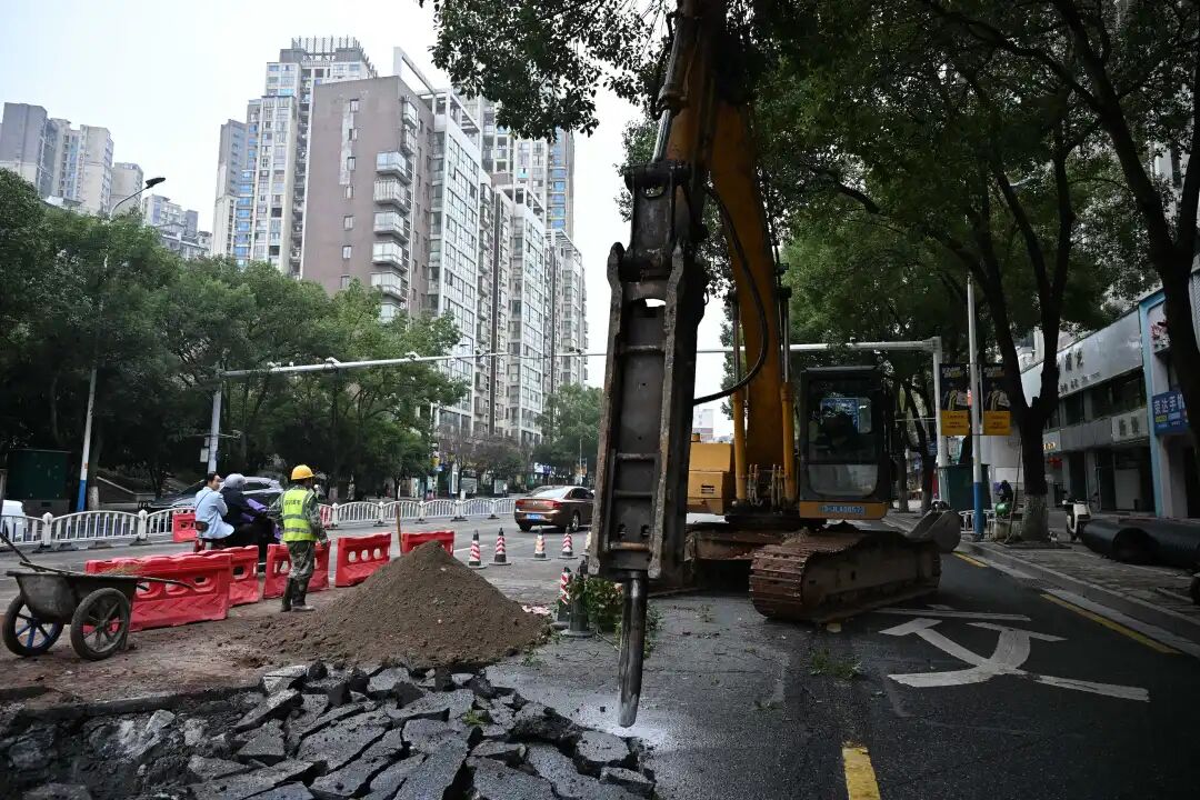 郴州城市提质，假期也在“加速跑”