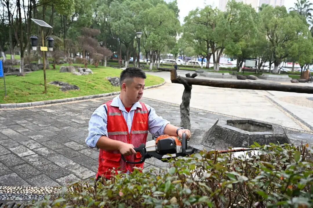 郴州城市提质，假期也在“加速跑”
