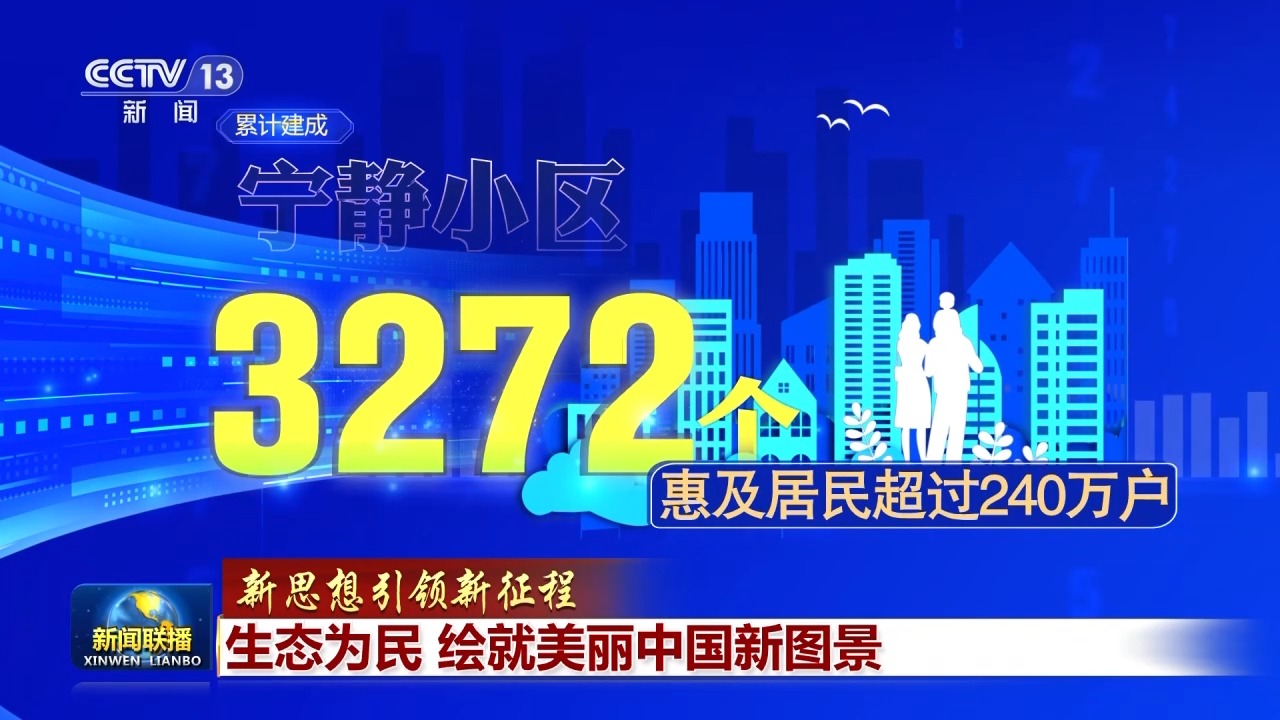 新思想引领新征程丨生态为民 绘就美丽中国新图景