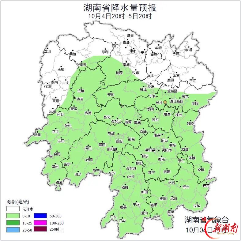 明天起!湖南全省雨停转多云