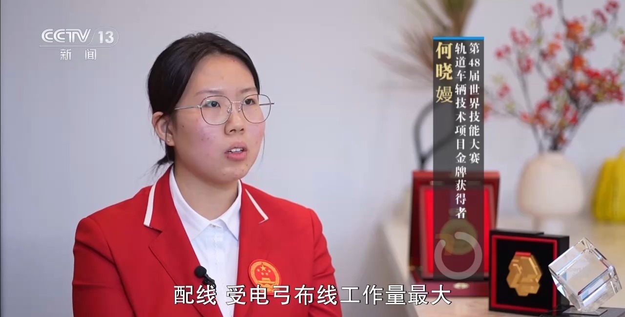 世赛最高奖得主为何是她?何晓嫚:努力造就天赋
