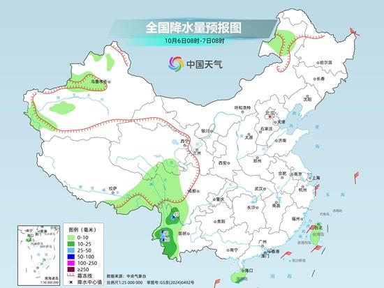冷空气继续影响我国中东部 南方降雨将逐渐减弱停歇