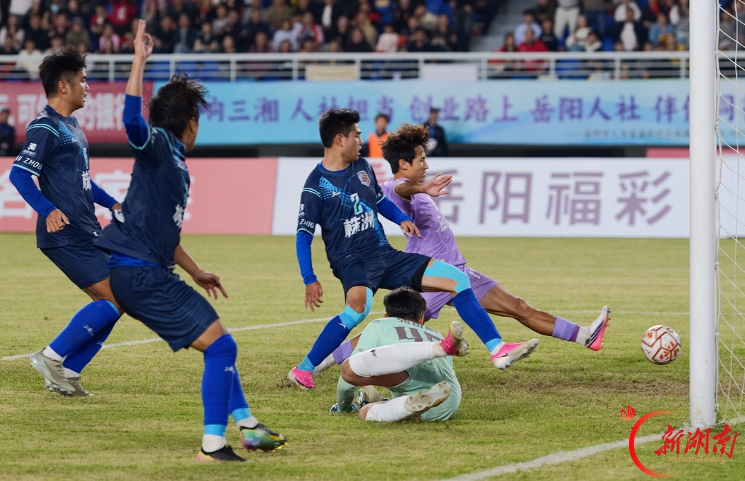 2026湘超·第九轮图集3丨岳阳冲上第四！主场2:0完胜株洲