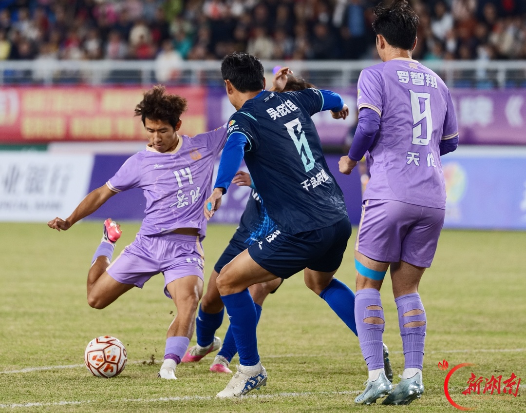 2026湘超·第九轮图集3丨岳阳冲上第四！主场2:0完胜株洲