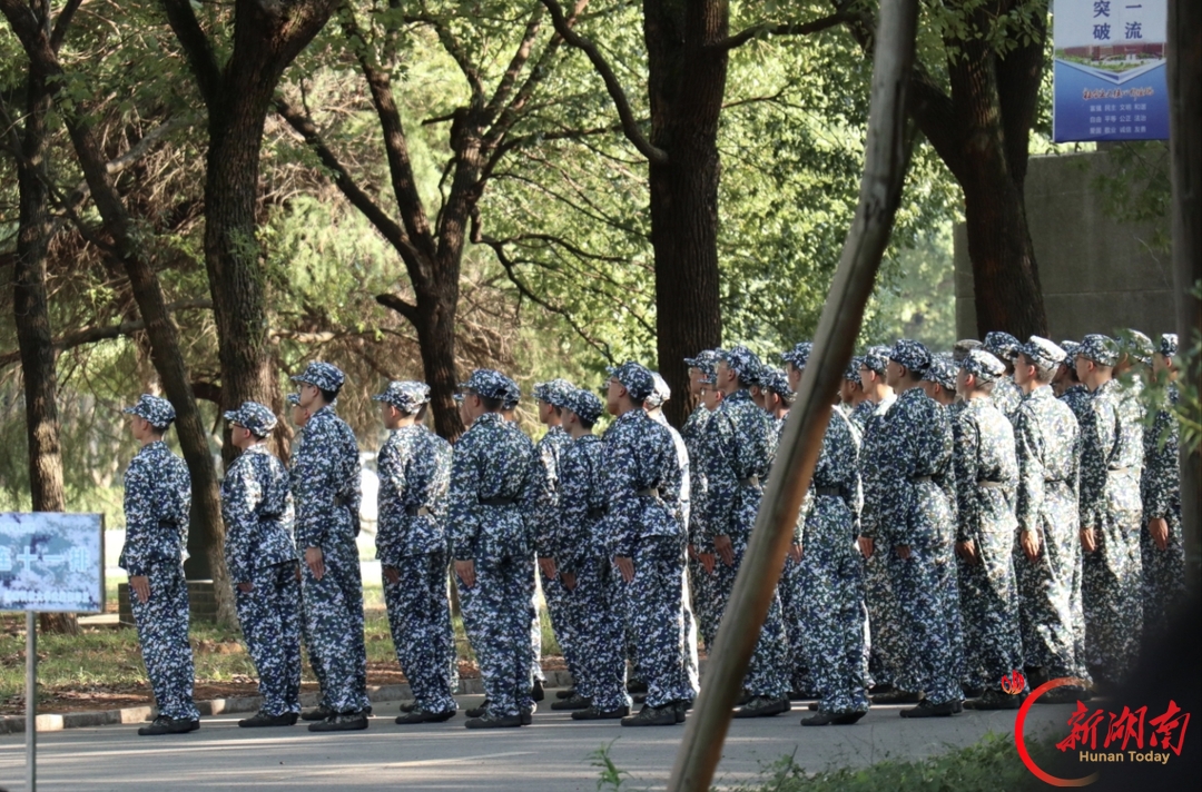 青春正步行|胡洲:曾踏骄阳正步走,今伴少年迷彩行