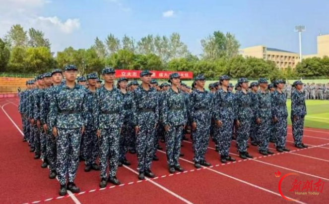 青春正步走丨记录我在湖南科技大学军训的14天