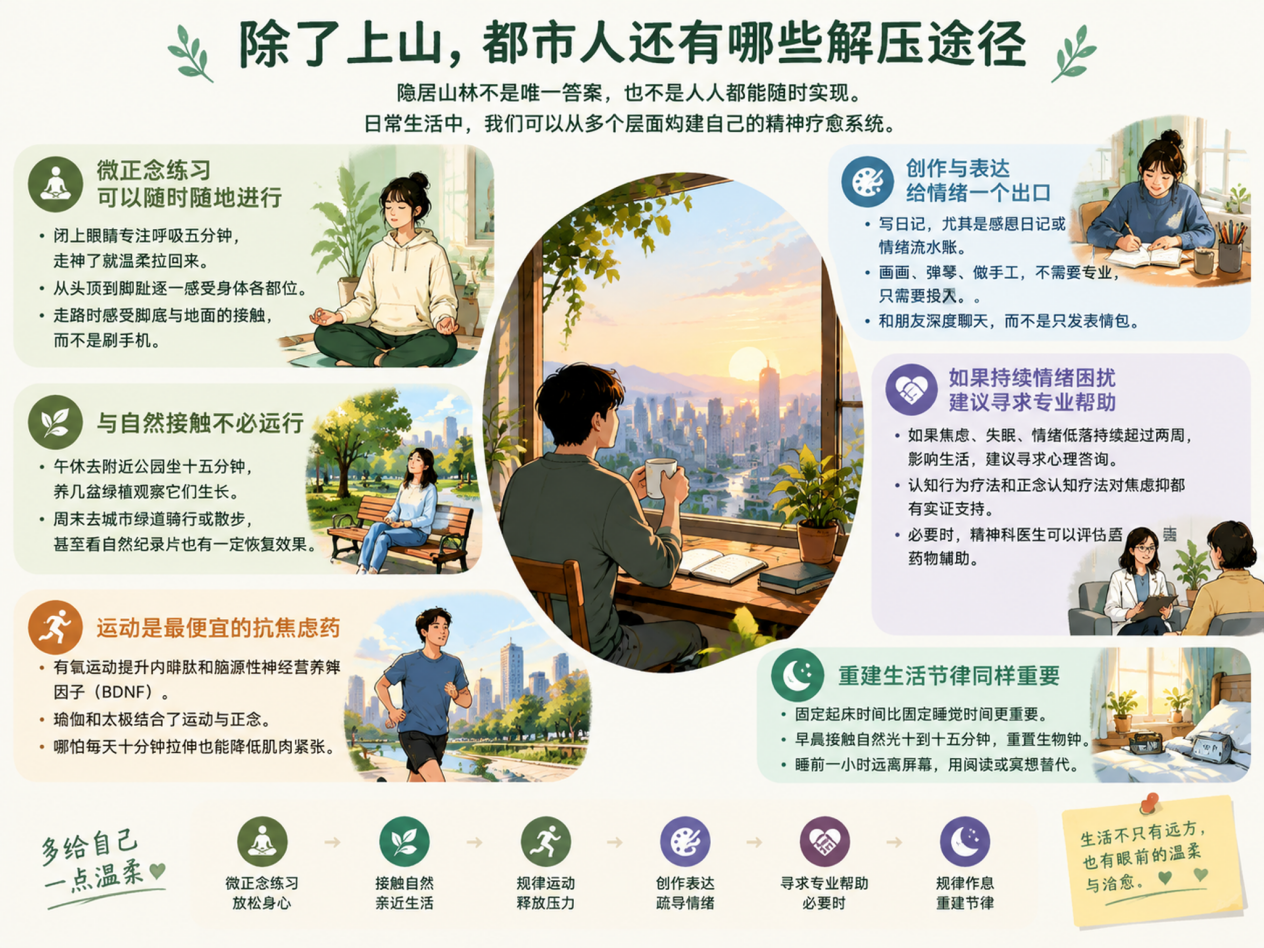 年轻人国庆“隐居山林”背后:一场都市人的精神自救