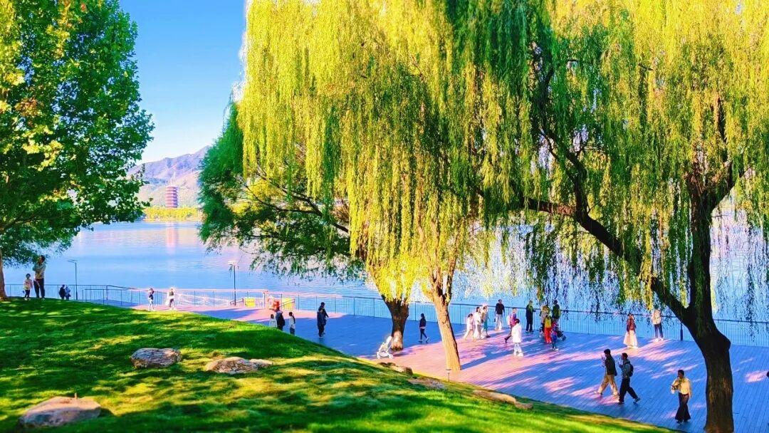 免费了!雁栖湖升级开放式滨水公园