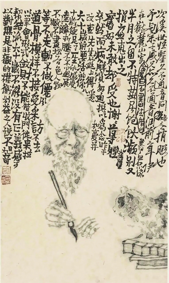 蒋蒲英：线条里的文化自信——访画家高旭奇|湘江副刊·艺风