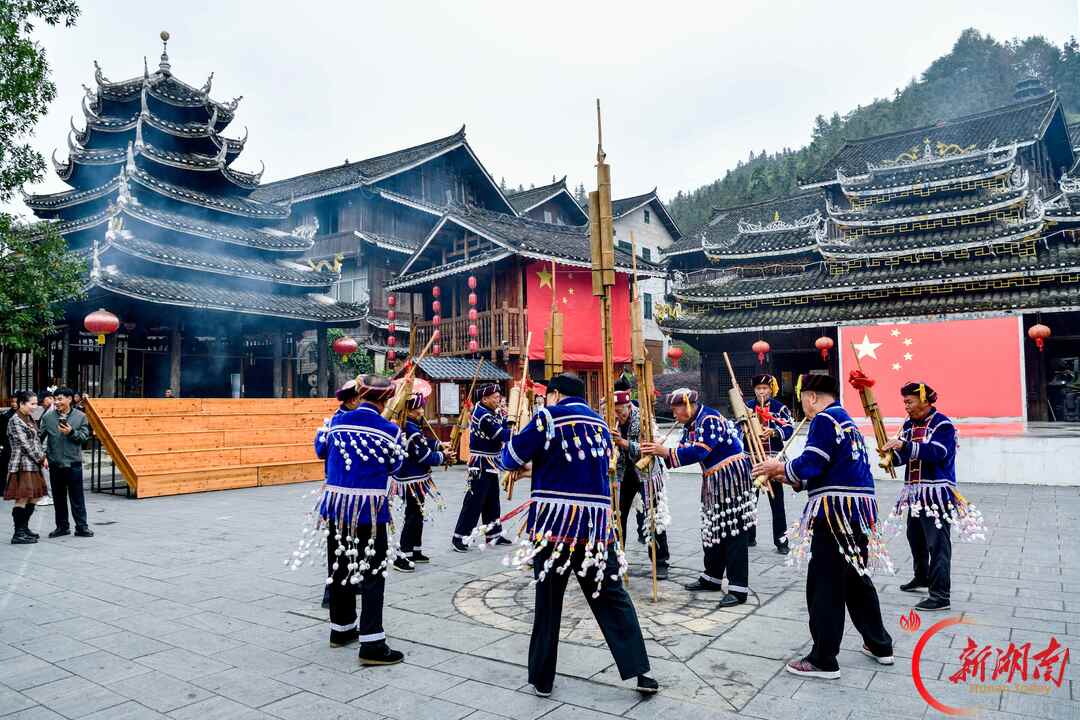 国庆七天 乐在五溪|通道皇都侗寨走村巡游