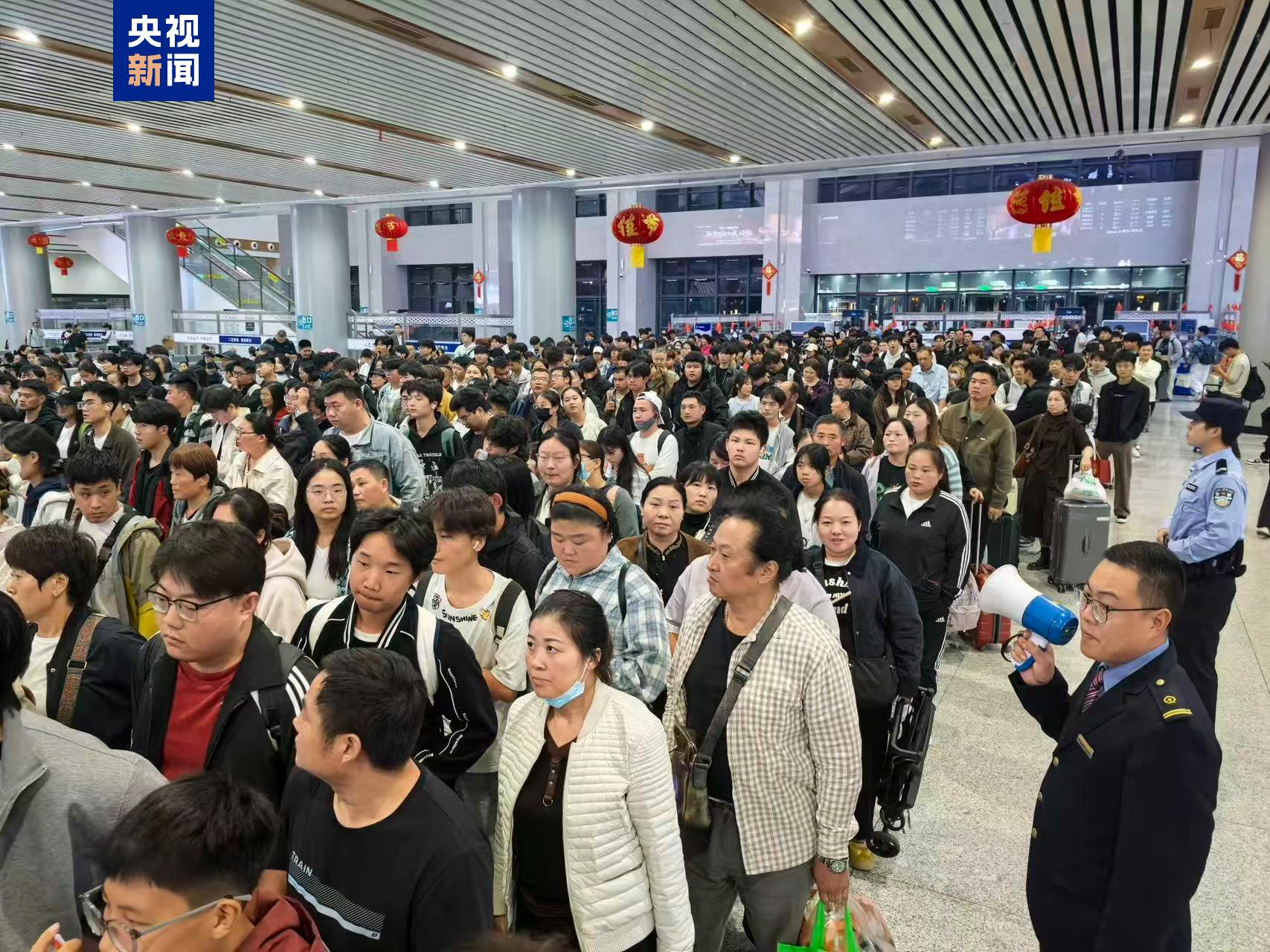 预计发送旅客415万人次 长三角铁路今日迎来返程客流最高峰