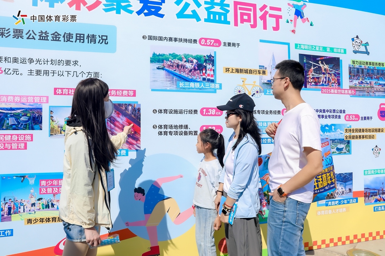运动不止,热爱不息,上海体彩亮相上海青少年运动生活嘉年华